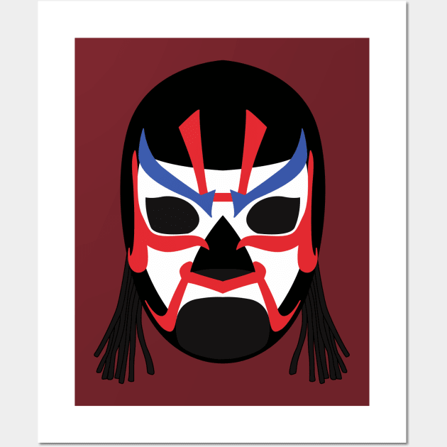 The Great Sasuke Mask Wall Art by Slightly Sketchy